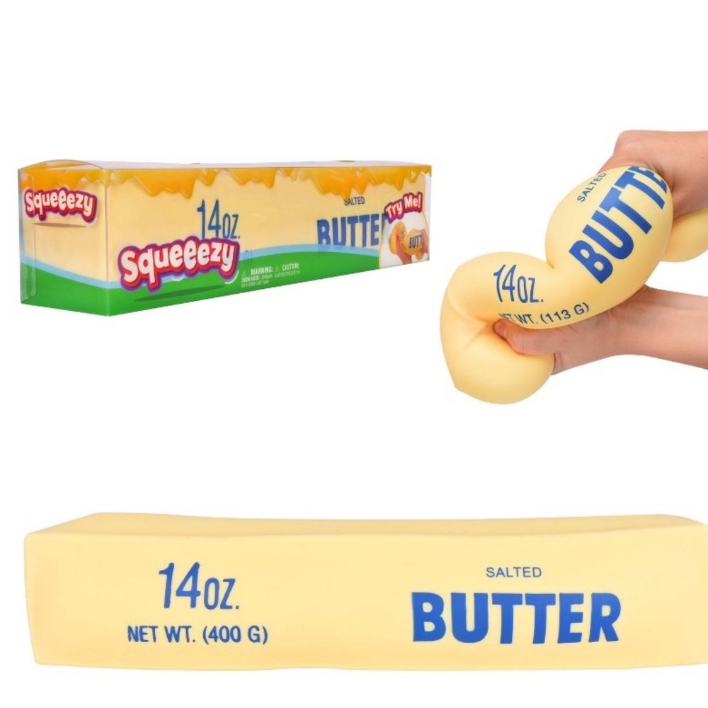 Viral Sunny Days Squeezy Butter 🧈 Squishy